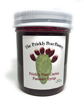 Load image into Gallery viewer, Prickly Pear Pancake/Waffle Syrup (8 oz jar)