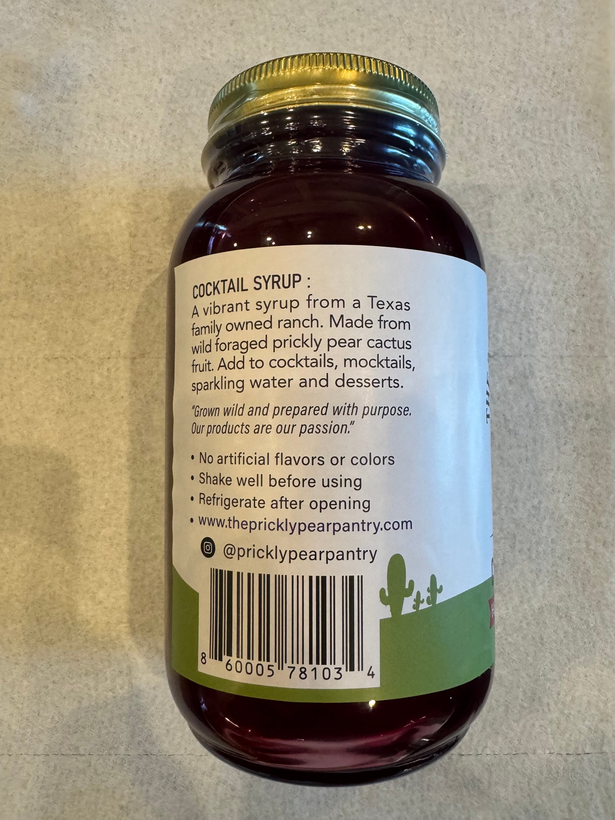 where to buy prickly pear cactus syrup 32oz Wild Prickly Pear Cactus Syrup – The Prickly Pear Pantry